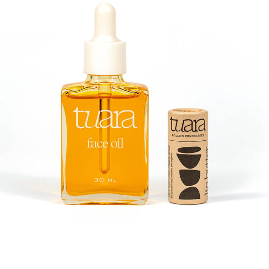 Aceite Facial Natural Glow y Lip Butter de Tuara